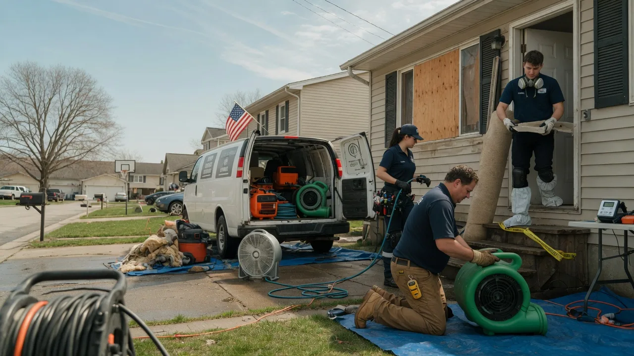 Water Damage Restoration in Linwood, KS near me